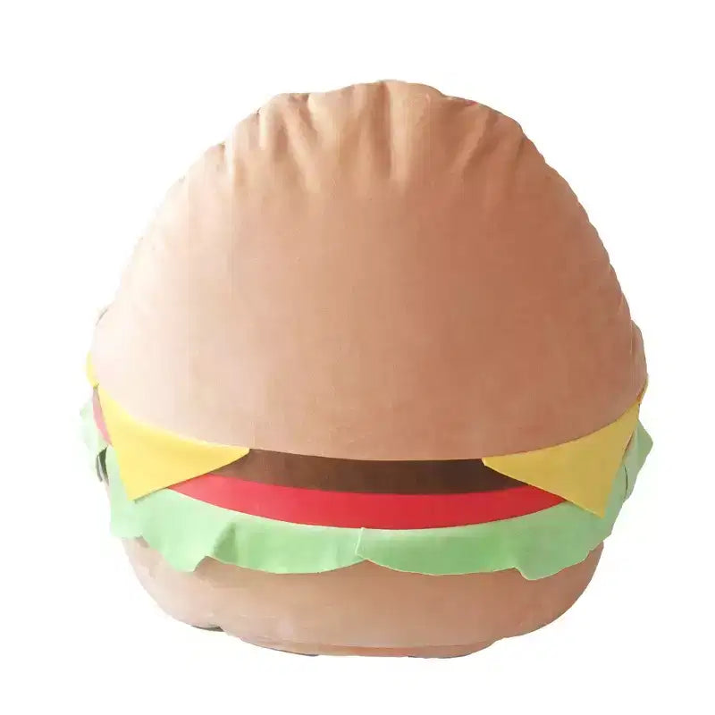 Poltrona sacco singola per bambini con stampa cheeseburger