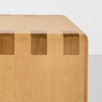 Tavolino Accent Quadrato Marrone, Legno di Pioppo, Singolo