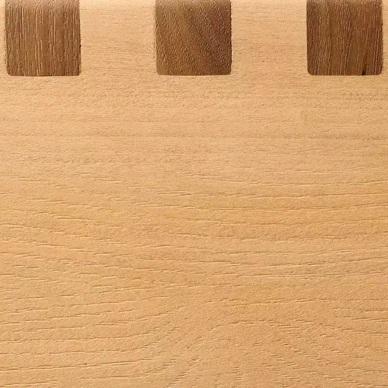 Tavolino Accent Quadrato Marrone, Legno di Pioppo, Singolo