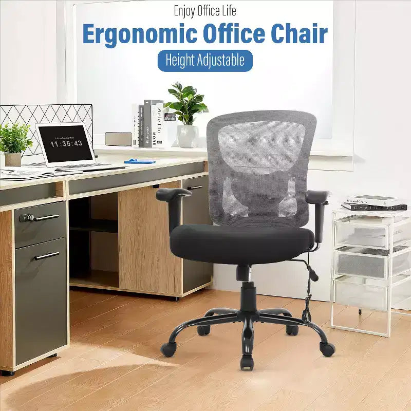 Sedia da ufficio ergonomica in rete Nera/Blu/Grigia/Rossa/Bianca con supporto lombare e massaggio, utente singolo, capacità 181 kg