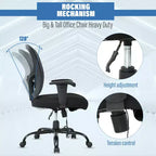 Sedia da ufficio ergonomica in rete Nera/Blu/Grigia/Rossa/Bianca con supporto lombare e massaggio, utente singolo, capacità 181 kg
