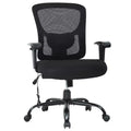 FDW Big and Tall Office Chair with Adjustable Lumbar Support 400lbs Weight Capacity & Seat Massage Function for Adults