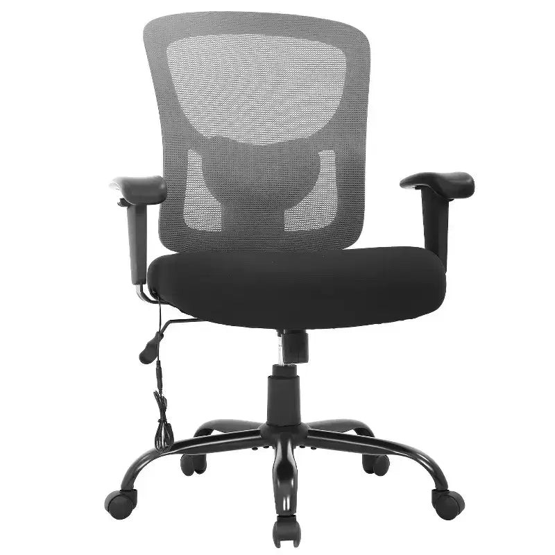 Sedia da ufficio ergonomica in rete Nera/Blu/Grigia/Rossa/Bianca con supporto lombare e massaggio, utente singolo, capacità 181 kg