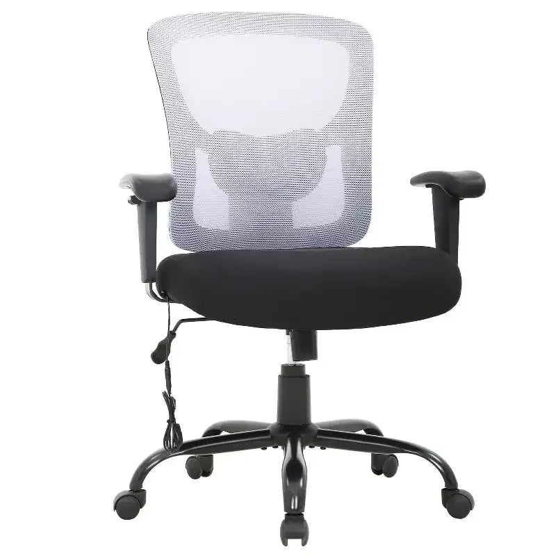 Sedia da ufficio ergonomica in rete Nera/Blu/Grigia/Rossa/Bianca con supporto lombare e massaggio, utente singolo, capacità 181 kg