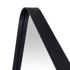 Specchio da bagno rettangolare a parete con cornice bronzo anticato/nichel/nero, singolo, 4 misure