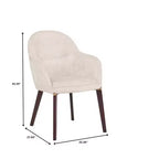 Sedia da pranzo imbottita con schienale a botte per 1 – Pelle o velluto, gambe verniciate a polvere (Beige / Marrone / Grigio / Tortora)