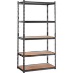 Scaffale in filo metallico cromato a 5 ripiani regolabili – Scaffale multiuso/ad uso singolo