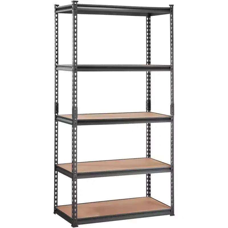 Scaffale in filo metallico cromato a 5 ripiani regolabili – Scaffale multiuso/ad uso singolo