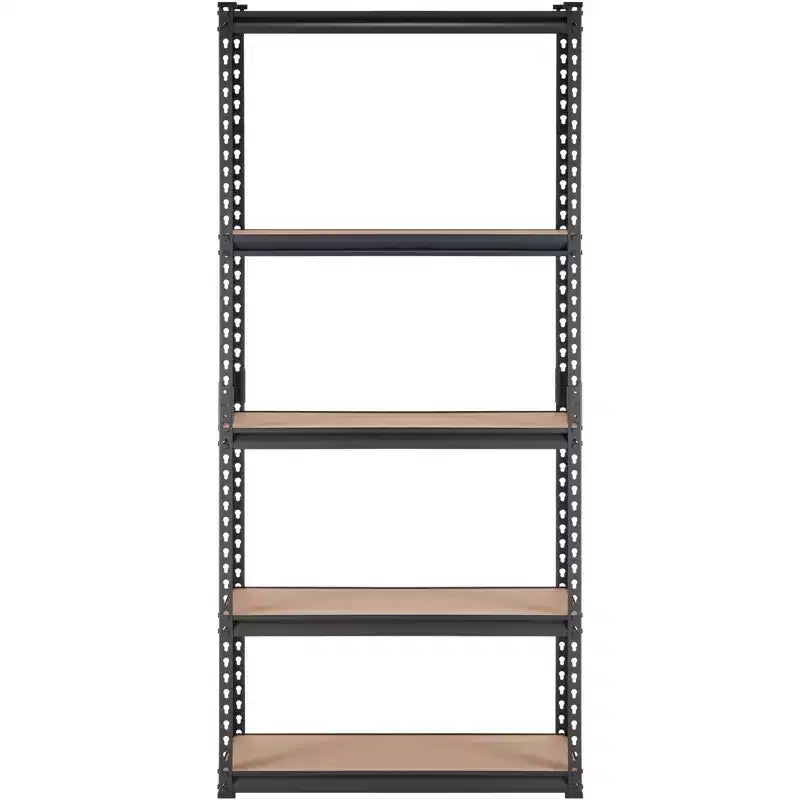 Scaffale in filo metallico cromato a 5 ripiani regolabili – Scaffale multiuso/ad uso singolo