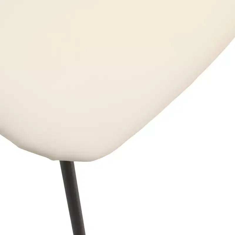 Sedia da pranzo imbottita senza braccioli a barile con schienale in legno e gambe in ferro, multicolor, set da 4 pezzi