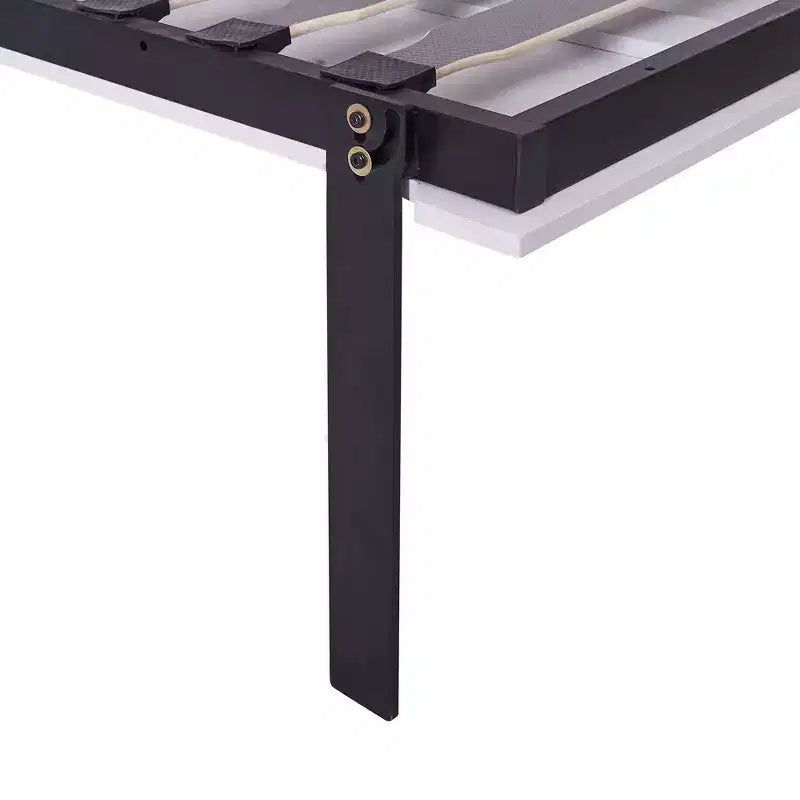 Letto a scomparsa matrimoniale/singolo con divano a 2/3 posti e ripiani, bianco+grigio, 1 posto letto