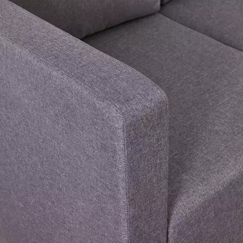 Letto a scomparsa matrimoniale/singolo con divano a 2/3 posti e ripiani, bianco+grigio, 1 posto letto
