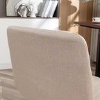 Sedia da ufficio girevole in tessuto, Beige/Blu/Grigio, Senza braccioli, Posti a sedere 1