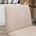 Sedia da ufficio girevole in tessuto, Beige/Blu/Grigio, Senza braccioli, Posti a sedere 1