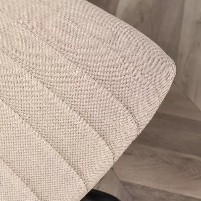 Sedia da ufficio girevole in tessuto, Beige/Blu/Grigio, Senza braccioli, Posti a sedere 1