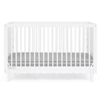 Culla convertibile 4 in 1 Bianca White / Natural Sandstone per 1 bambino